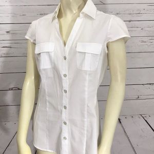 NWT NY&C white dress shirt